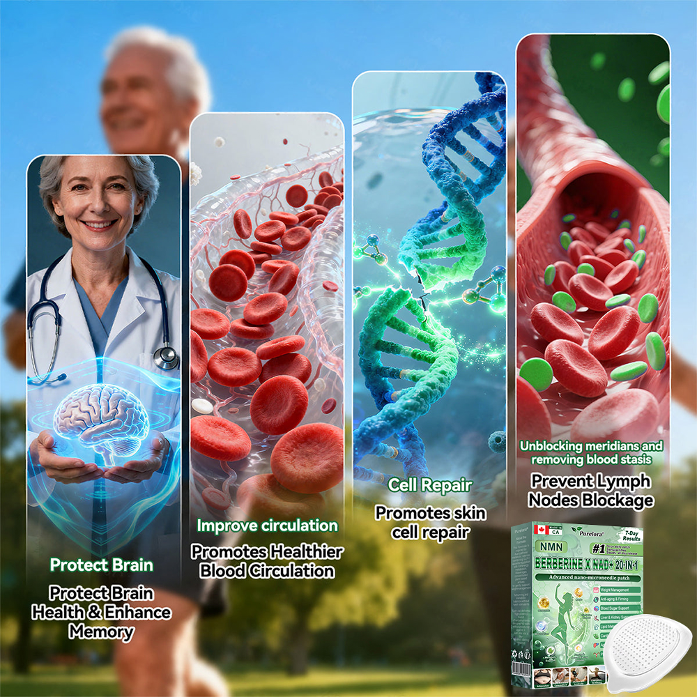 💖Online Pharmacy 🔥 | Purelora® Moringa Berberine × NAD⁺ 20-in-1 Nano Microneedle Patch (Just once daily, visible changes in 7 days) ✅ Supports weight management, loose skin, diabetes care, sleep apnea, joint comfort, and more