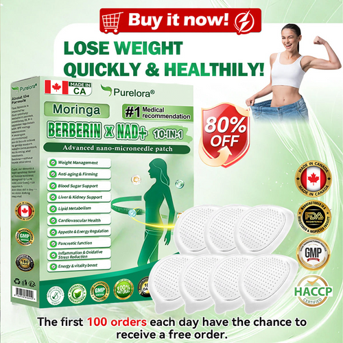 🔥 Online Pharmacy  🔥| Purelora® Moringa Berberine × NAD⁺ 10-in-1 Nano Microneedle Patch (Just once daily, visible changes in 7 days) ✅ Supports weight management, loose skin, diabetes care, sleep apnea, joint comfort, and more