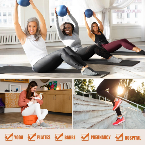 🔥 Nur heute: Pilates-Socken – rutschfest, weich & bequem für Yoga, Pilates und Alltag