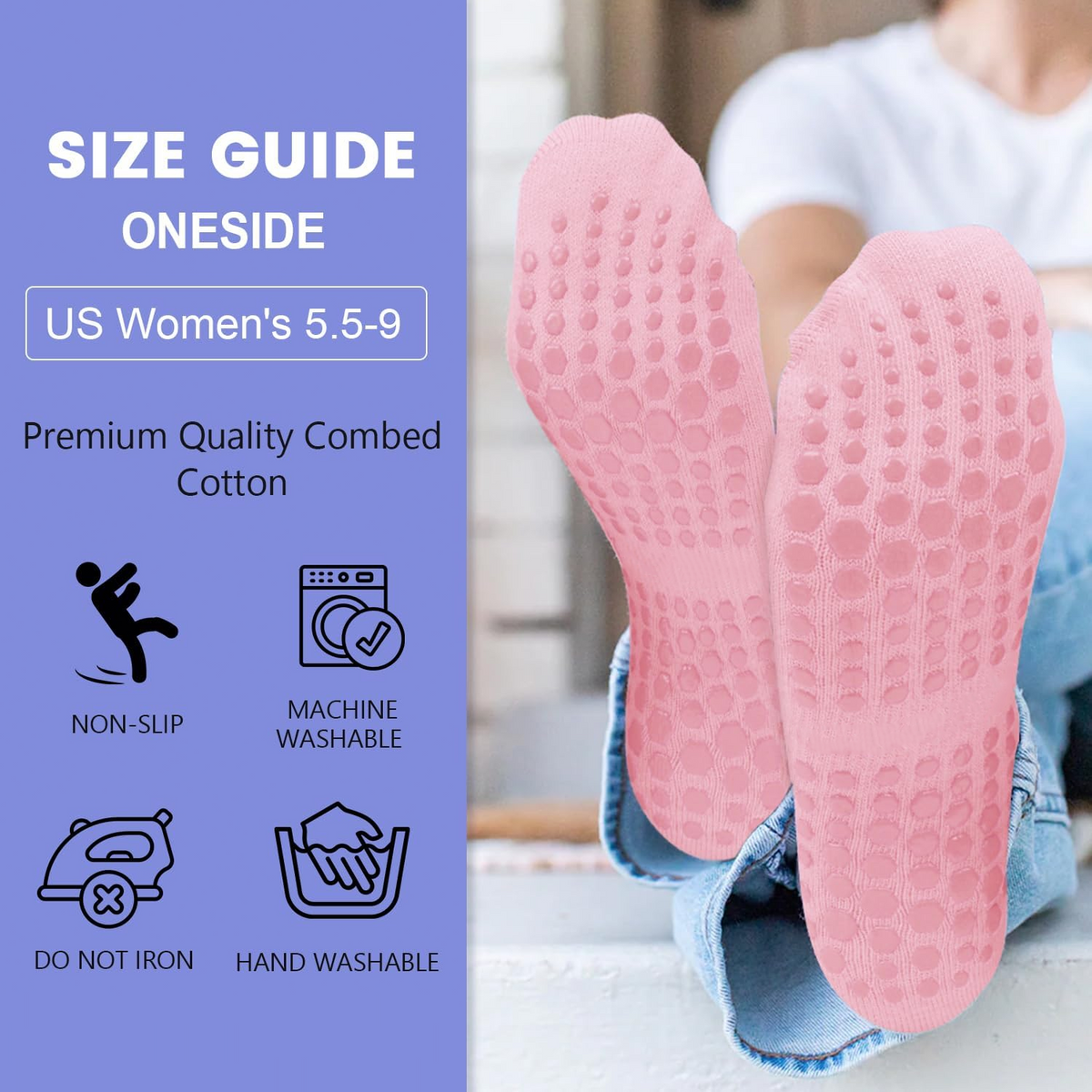 🔥 Nur heute: Pilates-Socken – rutschfest, weich & bequem für Yoga, Pilates und Alltag