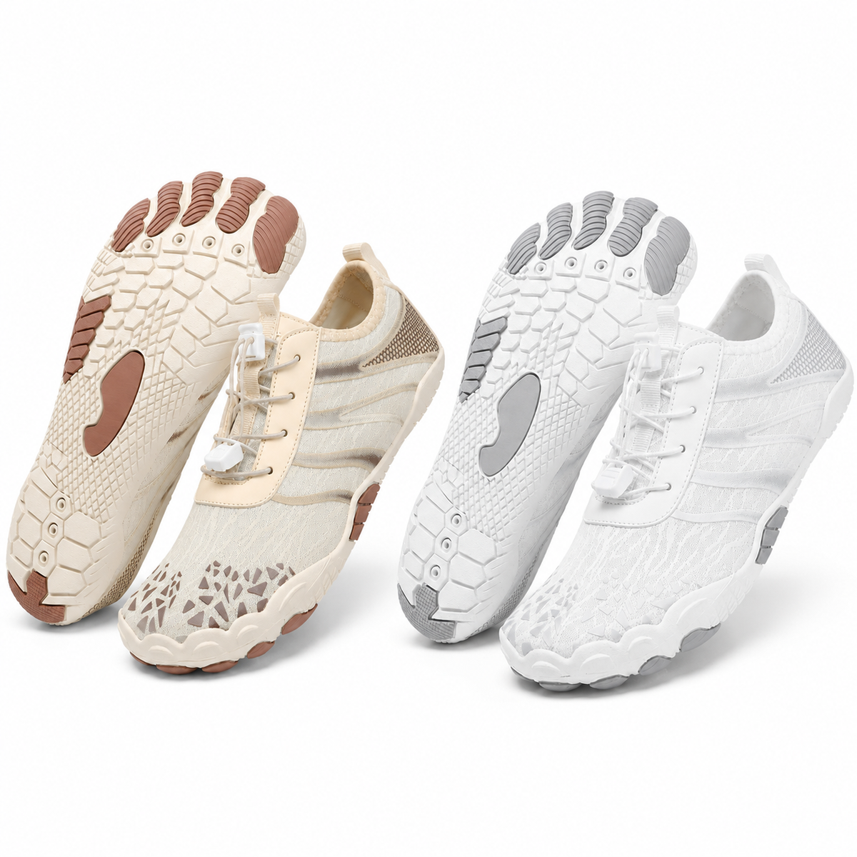 💖 Unisex Barefoot Water Shoes 💖 – Breathable, Water-Resistant & Sand-Repellent | Ultra-Light Aqua Shoes with Memory Foam Comfort & Quick-Drying Design