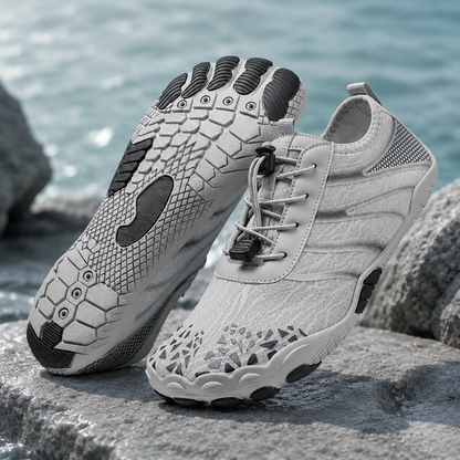 💖 Unisex Barefoot Water Shoes 💖 – Breathable, Water-Resistant & Sand-Repellent | Ultra-Light Aqua Shoes with Memory Foam Comfort & Quick-Drying Design